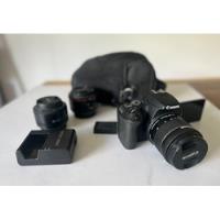  Canon Eos Rebel Sl2 + 3 Lentes (18-55mm + 50mm + 35mm) segunda mano  Colombia 
