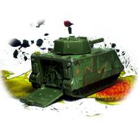 Hot Wheels Tanque De Guerra Command Tank, usado segunda mano  Colombia 