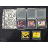Combo 5 Juegos Para Game Gear Originales Y Un Manual., usado segunda mano  Colombia 