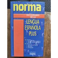 Diccionario De La Lengua Española Plus - Norma - Tapa Dura  segunda mano  Colombia 