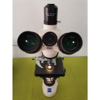Microscopio Triocular Contraste Fases Zeiss + Camara Erc5s, usado segunda mano  Colombia 