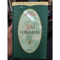 Las Rubaiatas - Omar Khayyam - Obras Maestras De La Poesía  segunda mano  Colombia 