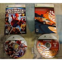 Juego De Forza Motorsport 2 + Marvel Ultimate Alliance Xbox , usado segunda mano  Colombia 