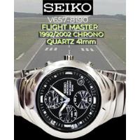 Seiko Flight Master V657 Chronoquartz 41mm Año 1990  segunda mano  Colombia 