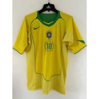 Camiseta Selección Brasileña Ronaldinho Clásica Original, usado segunda mano  Colombia 