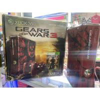 Xbox 360 Slim Edición Limitada Gears Of Wars 1 Control  segunda mano  Colombia 
