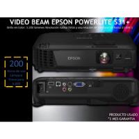 Video Beam Epson Powerlite S31+, usado segunda mano  Colombia 