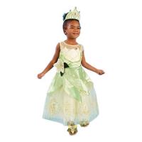 Vestido Tiana Princesa Y El Sapo Disfraz Original Autentico De Disney Store, usado segunda mano  Colombia 