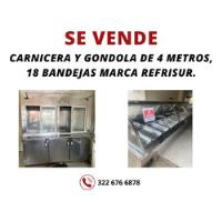 Refrigerador Gongola Para Exhibición De Carne, usado segunda mano  Colombia 