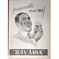 Bavaria Aviso Publicitario 1946 segunda mano  Colombia 