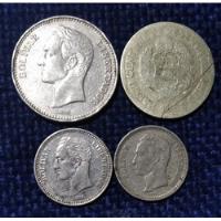 5 Monedas De Venezuela, Perú Y Argentina, Buen Estado  segunda mano  Colombia 