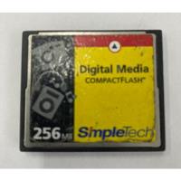 Tarjeta Memoria Simpletech Compactflash 256gb Digital Media segunda mano  Colombia 