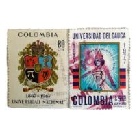  Estampillas De Universidades Colombianas segunda mano  Colombia 