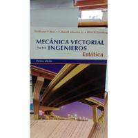 Libro Mecanica Vectorial Para Ingenieros Estatica - Beer segunda mano  Colombia 