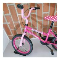 Bicicleta Infantil Minnie Mouse Disney Niña Color Rosa  segunda mano  Colombia 