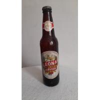 Botella De Cerveza Leona / Clásica, Original  segunda mano  Colombia 