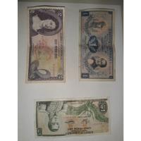Billetes Antiguos Colombianos 1 2 5 Pesos Más De 50 Años  segunda mano  Colombia 