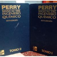Usado, Libro Manual Del Ingeniero Químico - Perry segunda mano  Colombia 