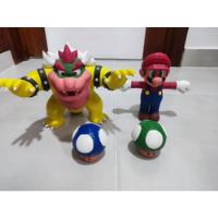Figuras Impresion 3d Bowser, Mario Y Hongos , usado segunda mano  Colombia 