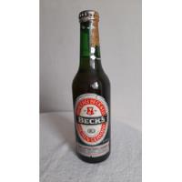 Botella De Cerveza Beck's / Alemania. Coleccionable  segunda mano  Colombia 