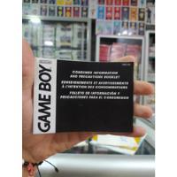 Manual Instrucciones Gameboy Advance , usado segunda mano  Colombia 