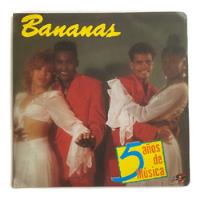 Lp Vinilo Grupo Bananas - 5 Años De Música / Excelente , usado segunda mano  Colombia 