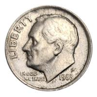 Moneda 10 Centavos De Dólar (1 Dime) 1988 Pieza 2678 segunda mano  Colombia 