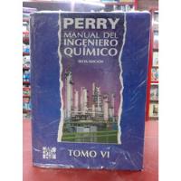 Usado, Libro Perry: Manual Del Ingeniero Químico 5 Ed (6 Vol) segunda mano  Colombia 