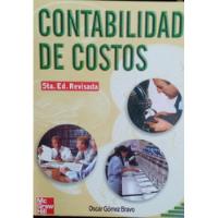Libro Contabilidad De Costos - Gómez segunda mano  Colombia 