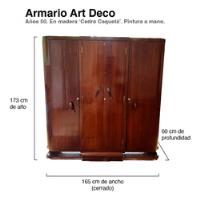 Amario/bar Art Deco (1950) En Madera 'cedro Caquetá' segunda mano  Colombia 
