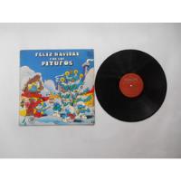 Lp Vinilo  Los Pitufos Feliz Navidad Con Los Pitufos Col1985, usado segunda mano  Colombia 