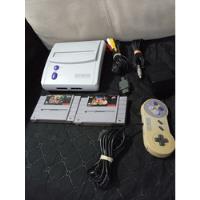 Consola Snes Super Nintendo Jr Sns-101 Original + 2 Juegos, usado segunda mano  Mosquera