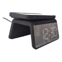 Reloj Digital Led Inalámbrico Despertador Alarma Mesa Hora segunda mano  Colombia 