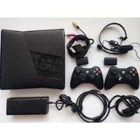 Xbox 360 Slim 250gb Matte Black En Caja + 1 Juego + 2control segunda mano  Colombia 