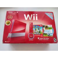 Nintendo Wii Roja Edicion 25th Anniversary En Caja Original segunda mano  Colombia 