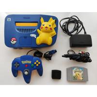 Consola N64 Nintendo 64 100% Genuina Edicion Pokemon Pikachu segunda mano  Colombia 