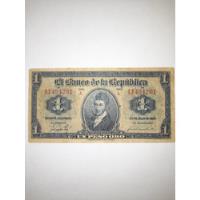 Billete De 1 Peso De 1923 Banco De La República segunda mano  Colombia 
