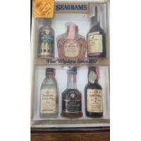Antiguo Lote Botella Set Whisky Sellada 1950 Y 1960 segunda mano  Colombia 