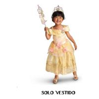 Disfraz Bella Y La Bestia Vestido - Autentico De Disney segunda mano  Colombia 