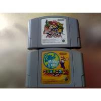 Combo De 2 Juegos De Nintendo 64 Japonés,super Smash Y Tenni segunda mano  Colombia 