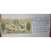 Billetes De Colombia De Diferentes Denominaciones Antiguos segunda mano  Colombia 