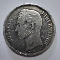 Moneda Plata 5 Bolívares Venezuela 1910 Colección segunda mano  Colombia 