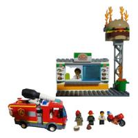 Lego City Rescate Del Bar De Hamburguesas 60214, usado segunda mano  Colombia 