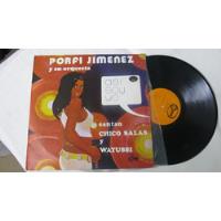 Vinyl Lp Acetato Salsa Porfi Jimenez Asi Soy Watussi Salas segunda mano  Colombia 