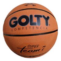 Usado, Balon Baloncesto #7 Golty Competition Super Team.caucho segunda mano  Colombia 
