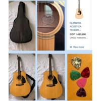 Guitarra Acústica Fender Acoustic Pack Fa-100 Brillante segunda mano  Colombia 
