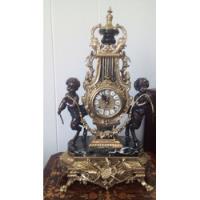 Usado, Reloj Antiguo Italiano En Bronce Y Marmol. segunda mano  Colombia 