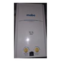 Calentador Agua Tiro Gas Mabe 12lts Blanco Cmp12tnbc Gn110v  segunda mano  Colombia 