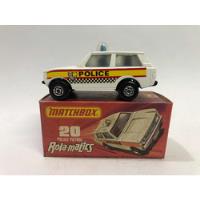 Usado, Patrulla De Policía - Carro De Coleccion Matchbox 1/64 1975 segunda mano  Colombia 