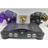 Nintendo 64 + 2 Controles Gen + Cassette Mario Kart segunda mano  Colombia 
